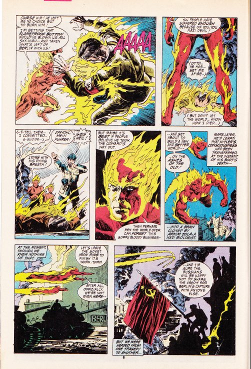 The Saga of the Original
Human Torch #3 (June 1990)